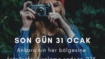 BAYAN FOTOĞRAFÇI KİRALAMA KAMPANYASI