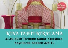 KINA TAHTI KİRALAMA KAMPANYALARI